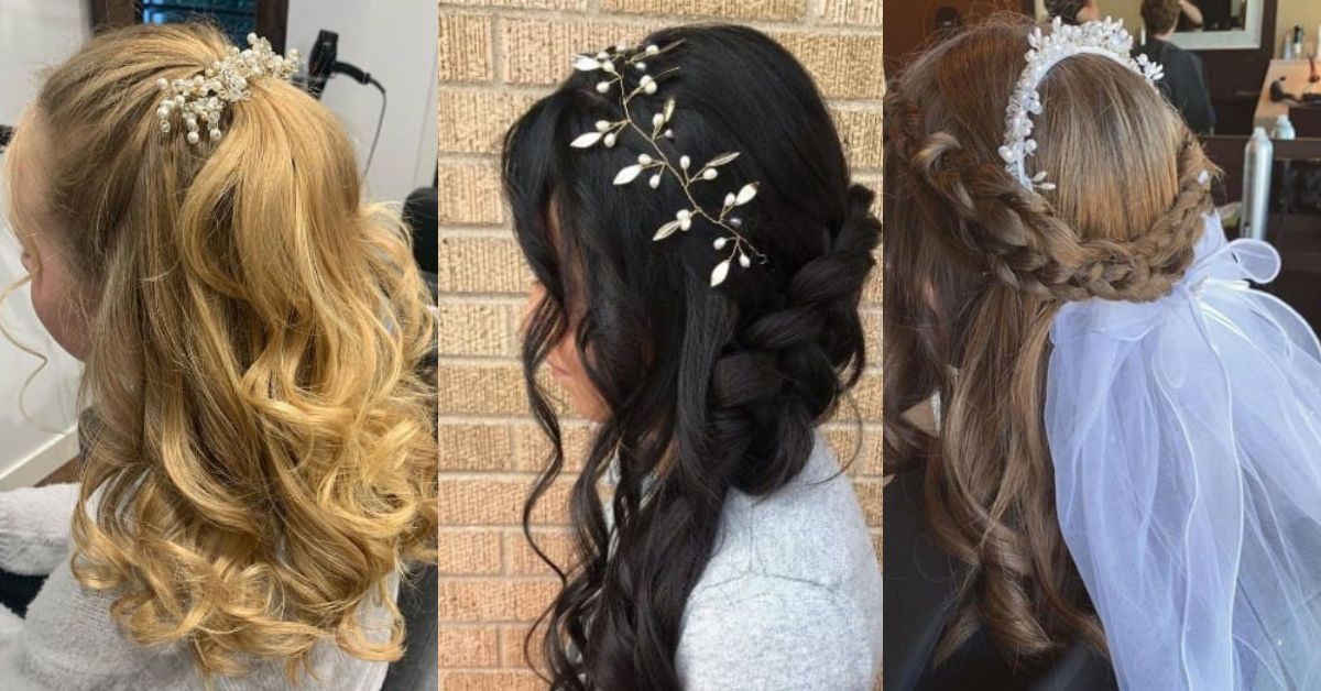 5 Inspirações para penteado para cabelo liso infantil!