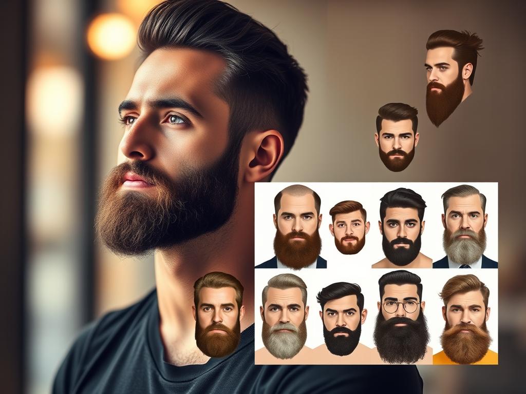 Estilos de barba para cada formato de rosto